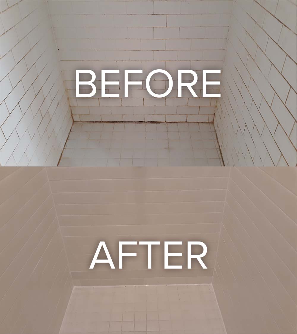 Grout Experts Tile Shower Grout Clean Stain
