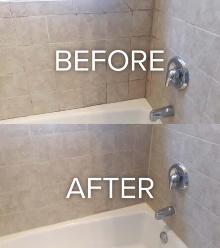 Grout Experts Tile Shower Caulk Grout Clean Stain